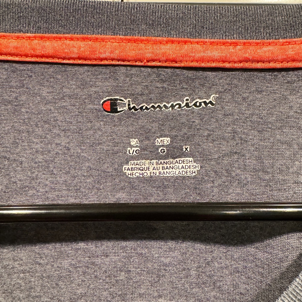 ‘SOLID ORANGE’ Clemson Champion Long Sleeve - Picture 3 of 4